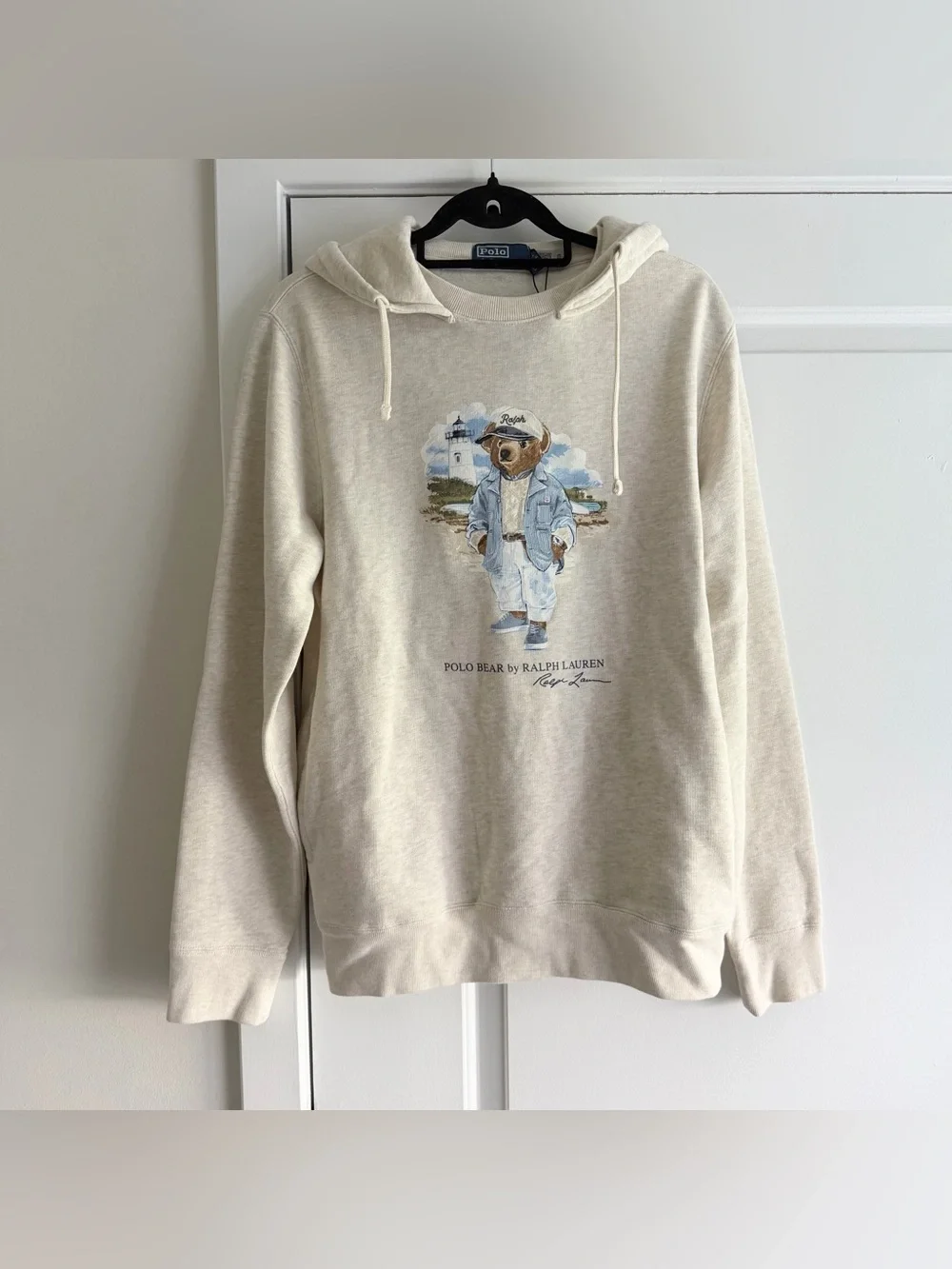 Polo Ralph Lauren Sandy Tan Beach Bear Hoodie